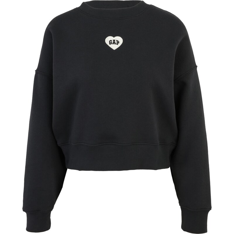 Gap Petite Mikina čierna / šedobiela 67619996