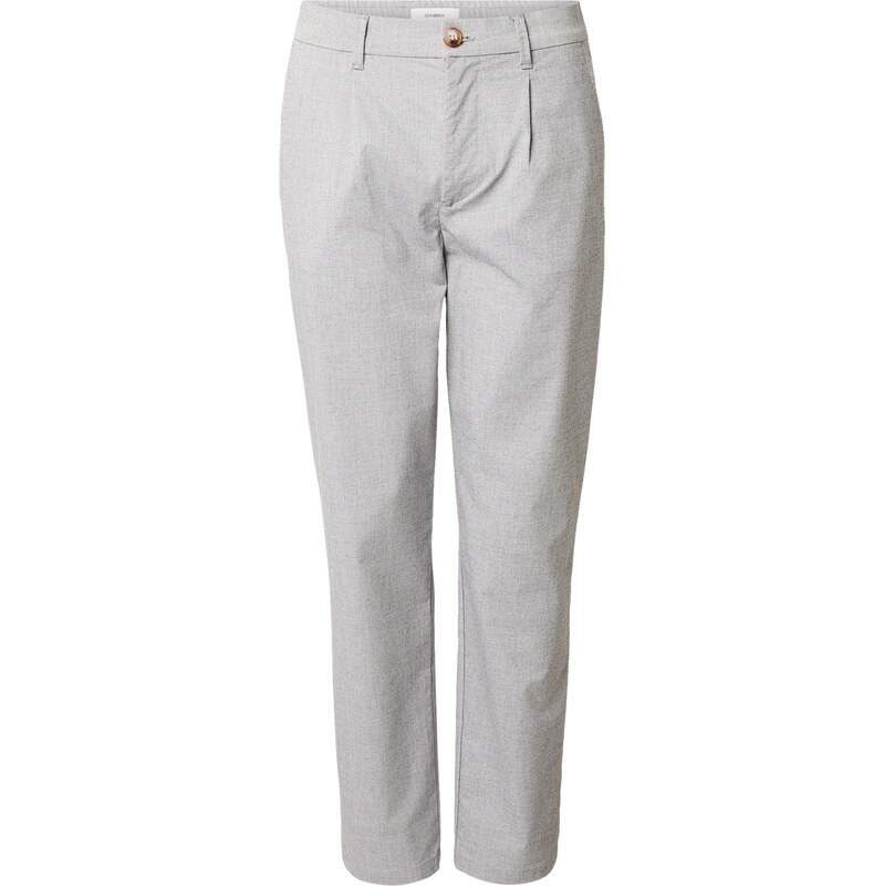 GABBA Plisované nohavice Napoli 19 Carre svetlosivá 67620039