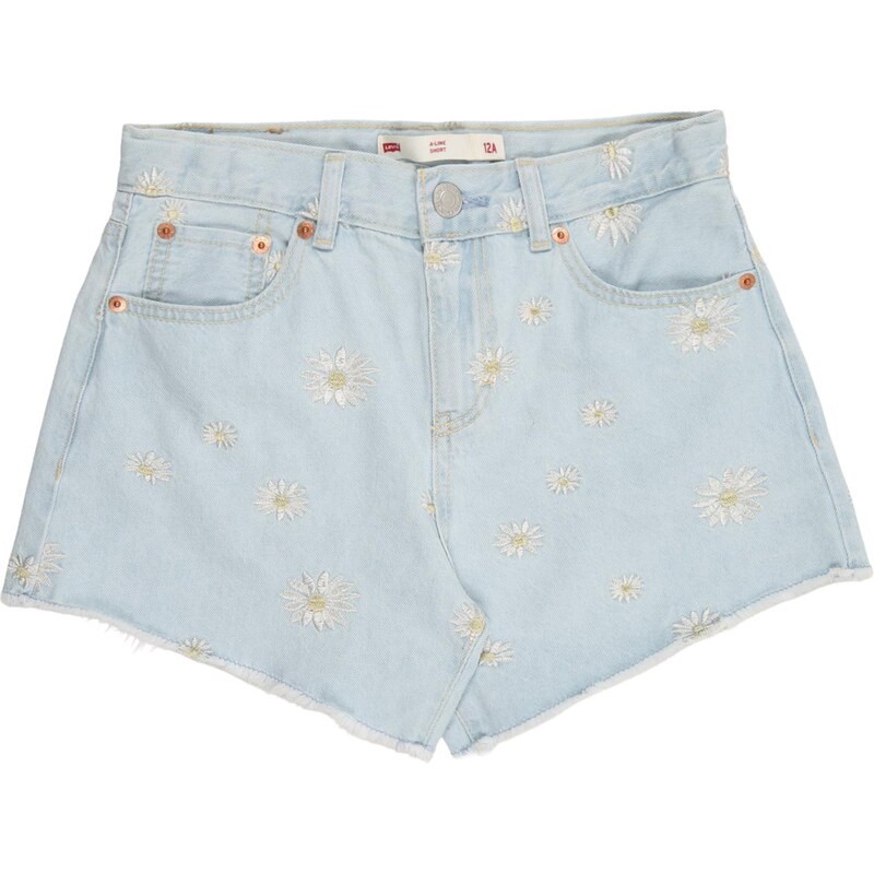 Levis Kids Džínsy DAISY svetlomodrá / pastelovo žltá / biela 67620086