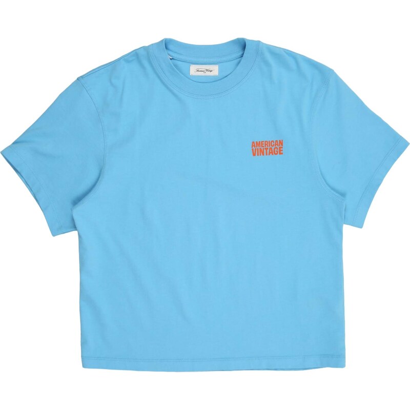 AMERICAN VINTAGE Tričko GIXY nebesky modrá 67620096