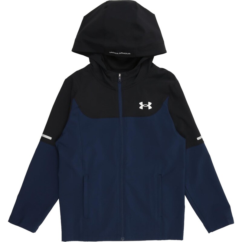 UNDER ARMOUR Športová bunda tmavomodrá / čierna / biela 67620129