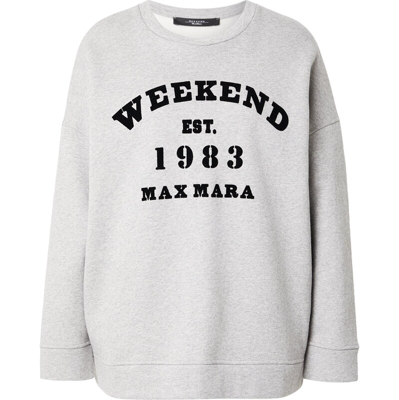 Weekend Max Mara Mikina sivá melírovaná / čierna 67620186