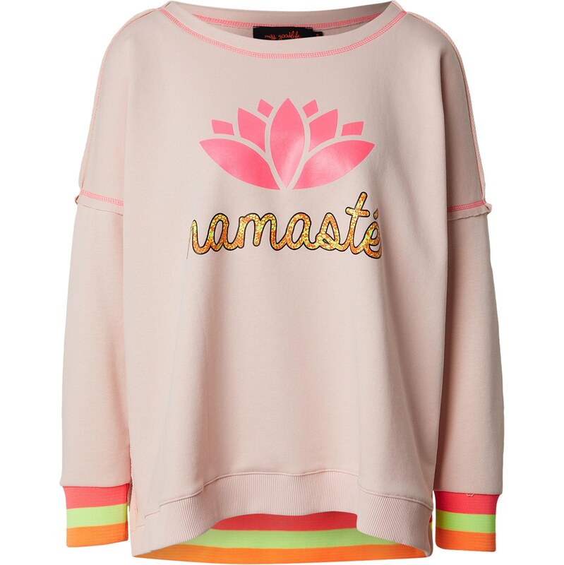 miss goodlife Mikina Namasté žltá / oranžová / ružová / rosé 67620284