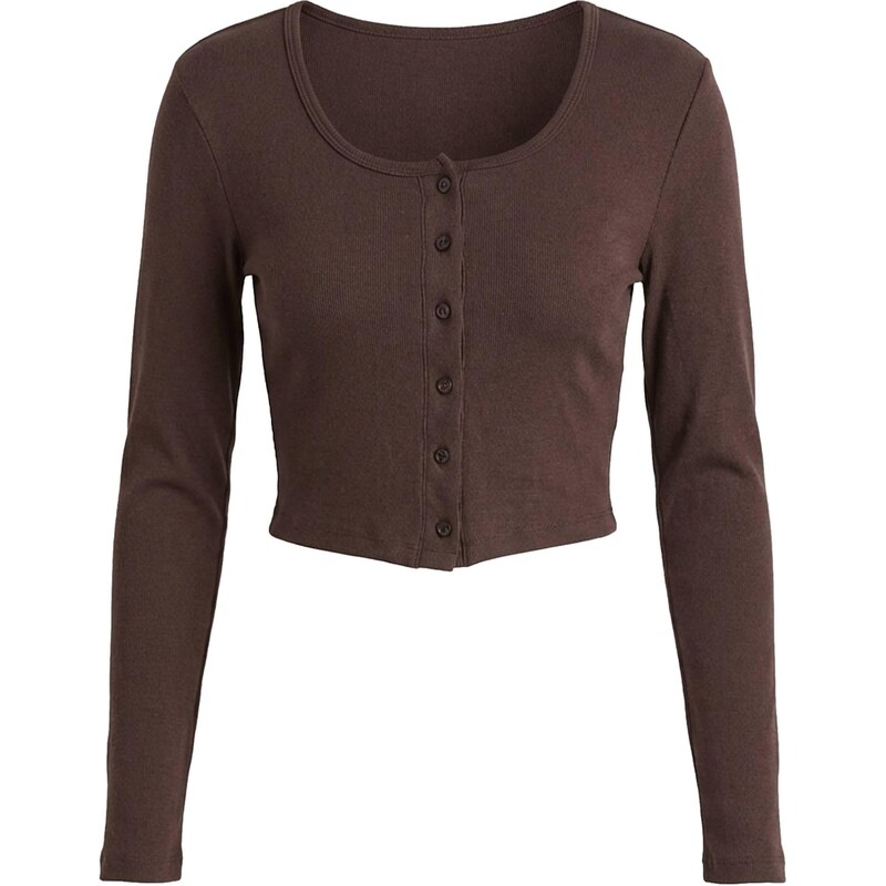 studioselect Kardigán Janine tmavohnedá 67620325