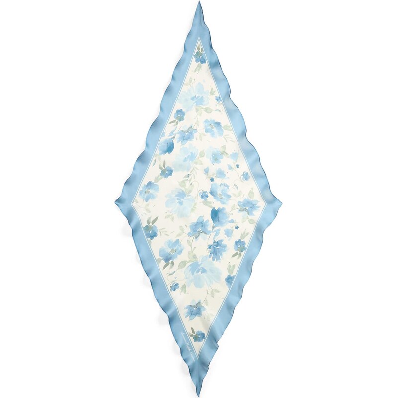 Lauren Ralph Lauren Šatka modrosivá / svetlomodrá / pastelovo zelená / 67620331