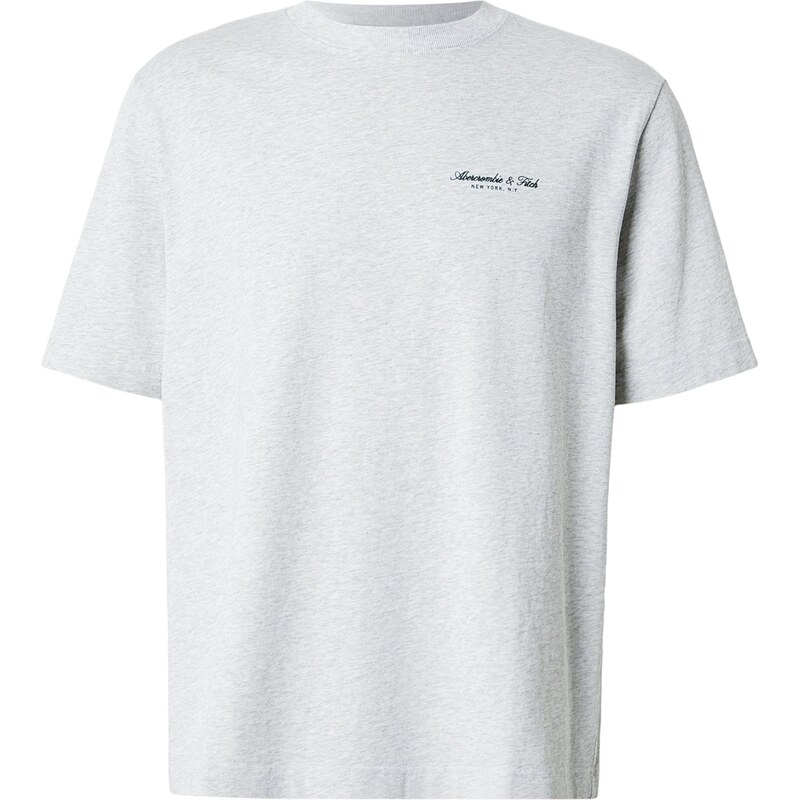 Abercrombie & Fitch Tričko svetlosivá / nefritová 67620346