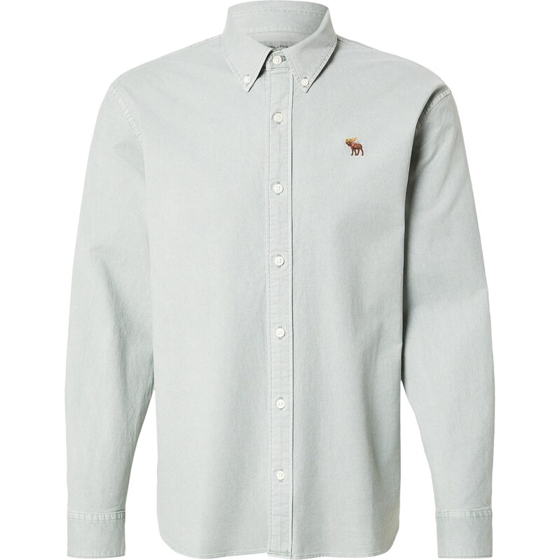 Abercrombie & Fitch Košeľa hnedá / mätová 67620351