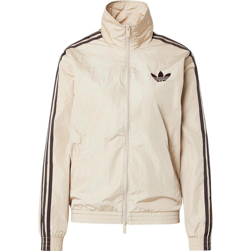 ADIDAS ORIGINALS Tepláková bunda FB béžová / čierna 67620357