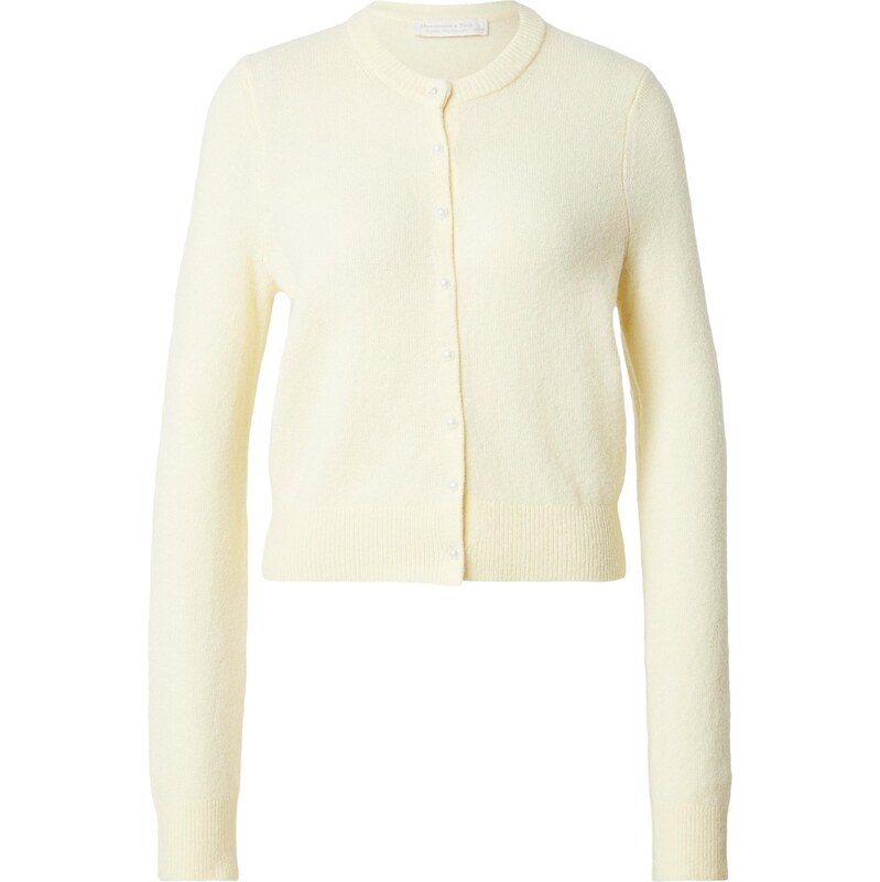 Abercrombie & Fitch Kardigán pastelovo žltá 67620358