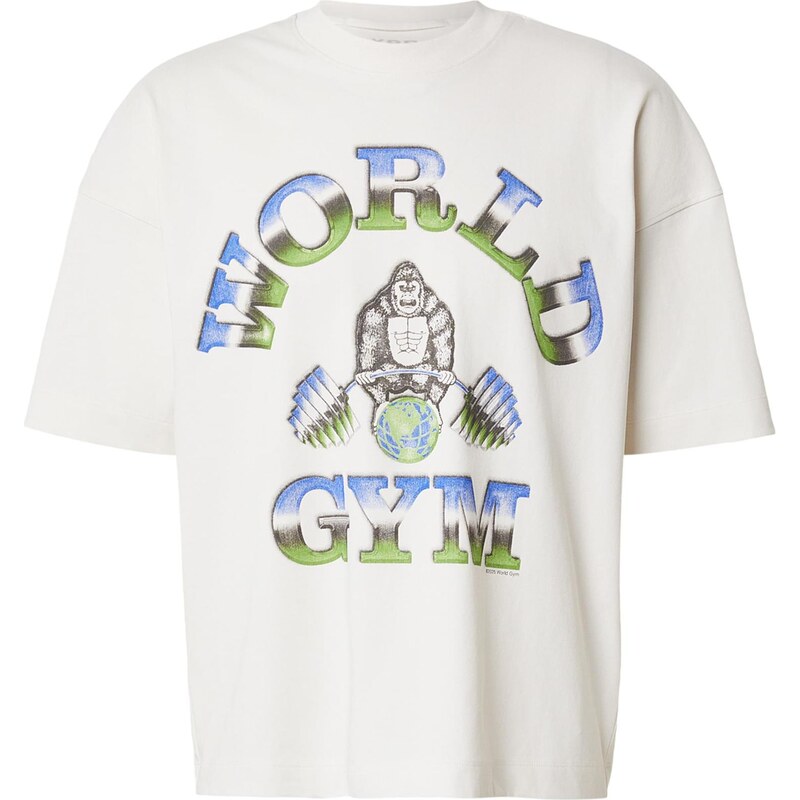 Abercrombie & Fitch Tričko modrá / zelená / čierna / biela 67620344