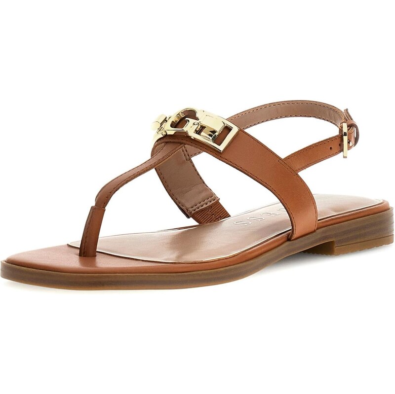 GUESS Žabky Ramiry koňaková 67620404