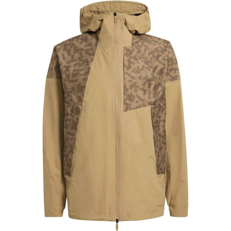 ADIDAS TERREX Outdoorová bunda XPR farba ťavej srsti / hnedá / 67620426