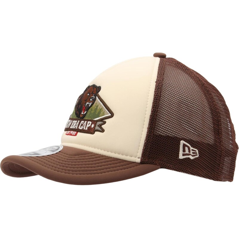 NEW ERA Čiapka béžová / tmavohnedá / zelená / čierna 67620416