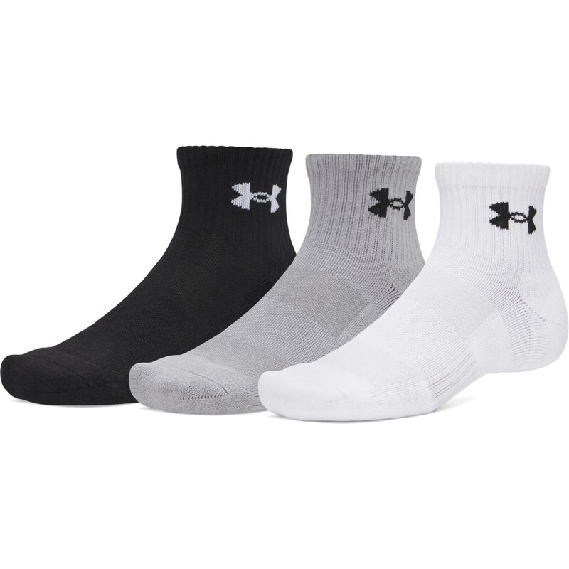 Under Armour Performance Cotton 3p Qtr White / Steel / Steel 67610617