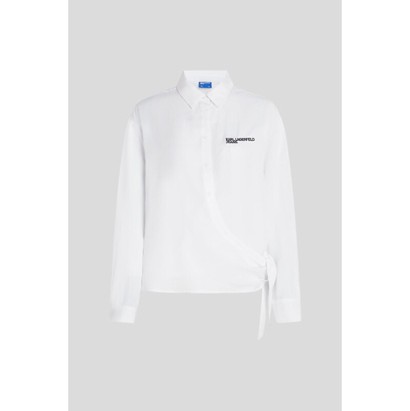BLÚZKA KARL LAGERFELD JEANS KLJ TIED BLOUSE 67611881