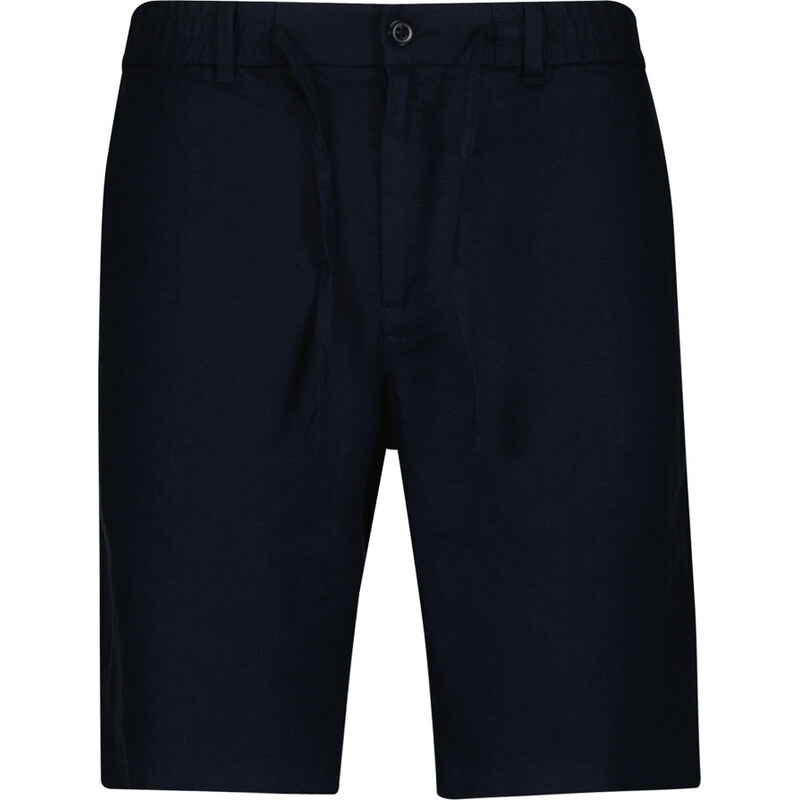 ŠORTKY GANT REG LINEN DS SHORTS EVENING BLUE 67611814