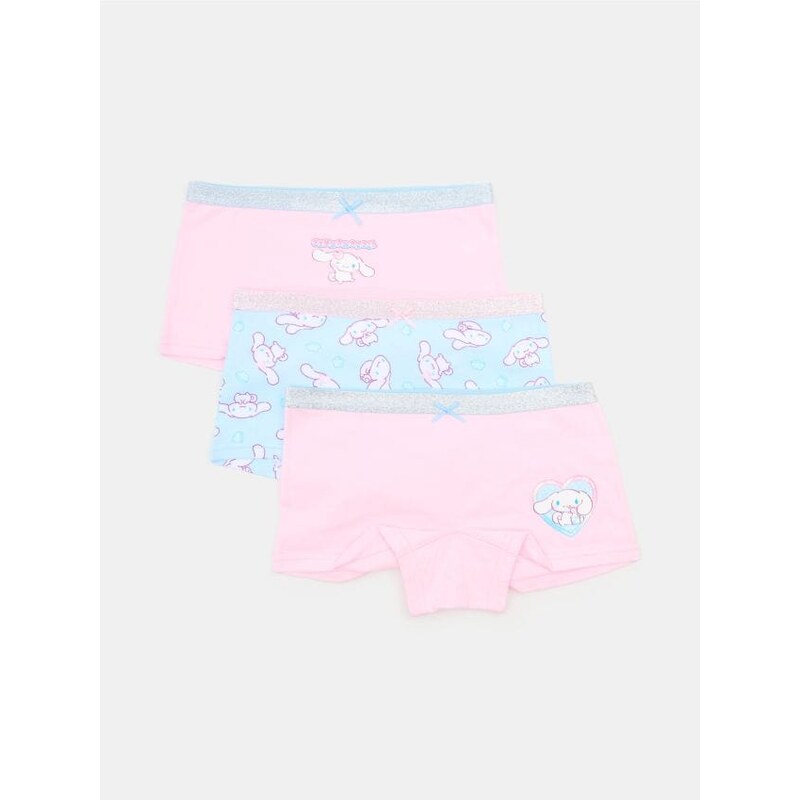 Sinsay - Bavlnené boxerky 3 balenie Cinnamoroll - pastelová ružová 67611940
