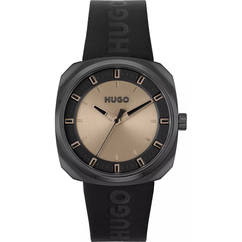 Elegantné Pánske Hodinky HUGO BOSS 1530308 (42 mm) – čierne puzdro 67634563