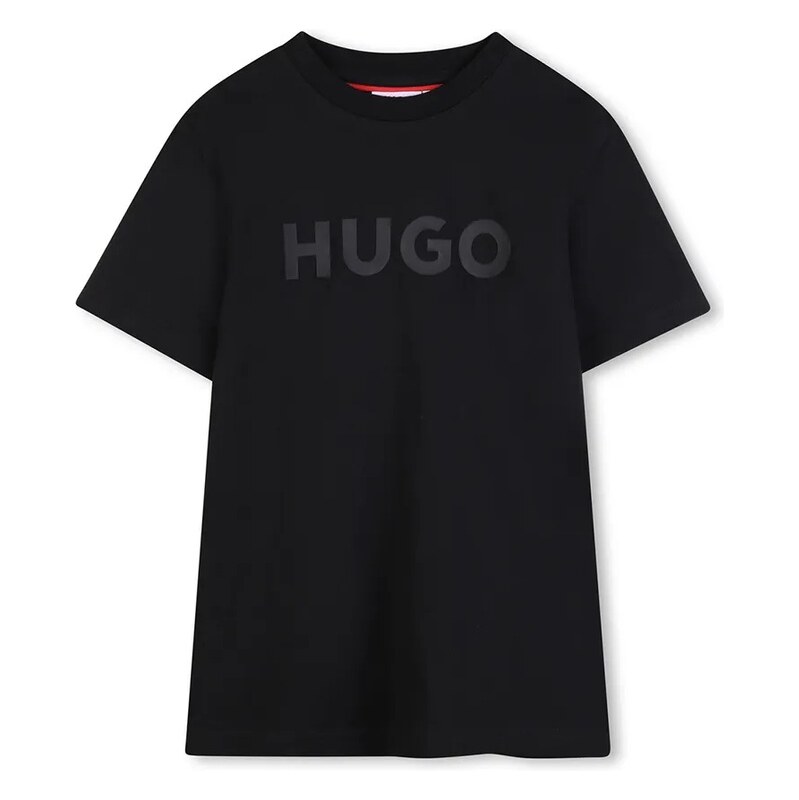 Detské bavlnené tričko HUGO 67614830