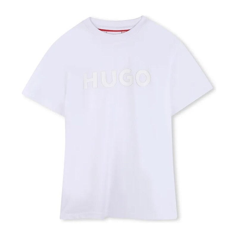 Detské bavlnené tričko HUGO 67614826