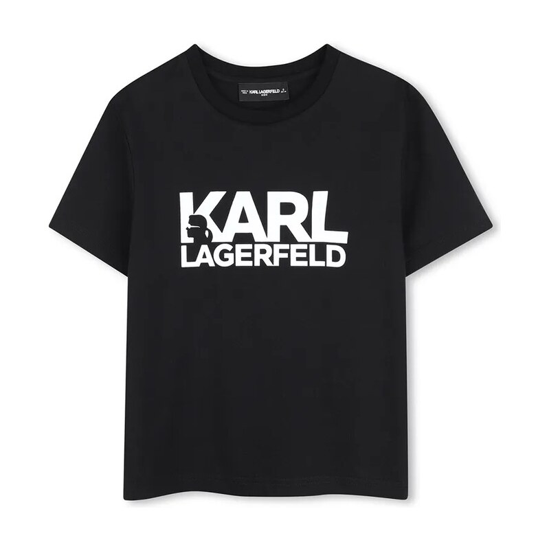 Detské bavlnené tričko Karl Lagerfeld 67614859