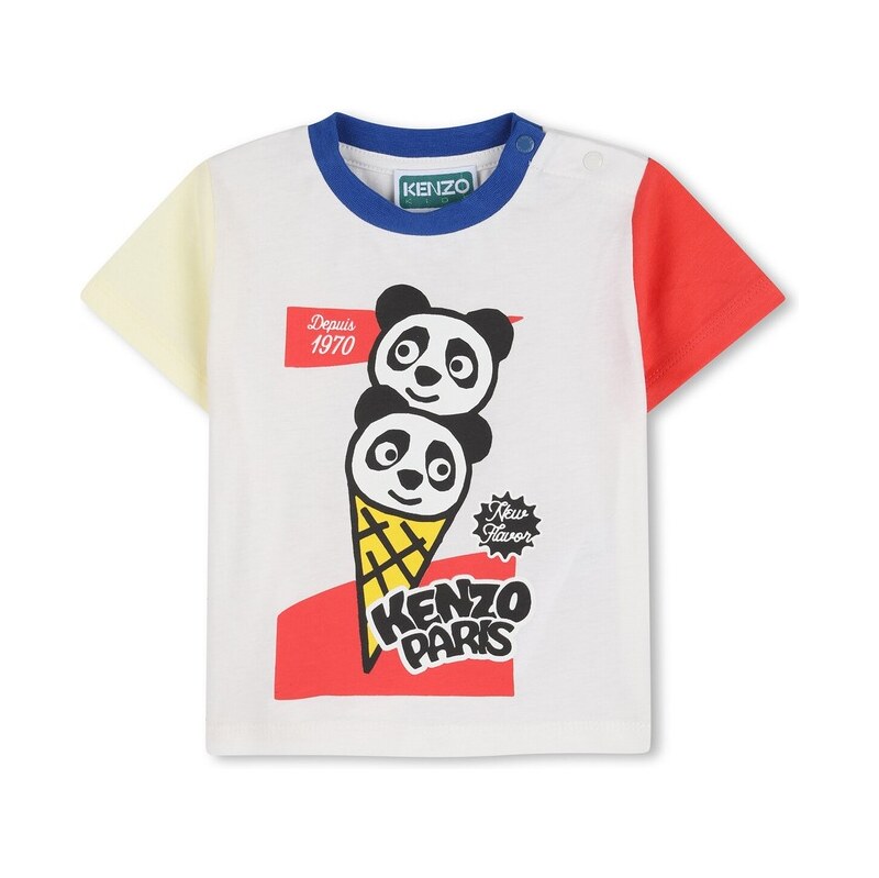 Detské bavlnené tričko Kenzo Kids 67614877