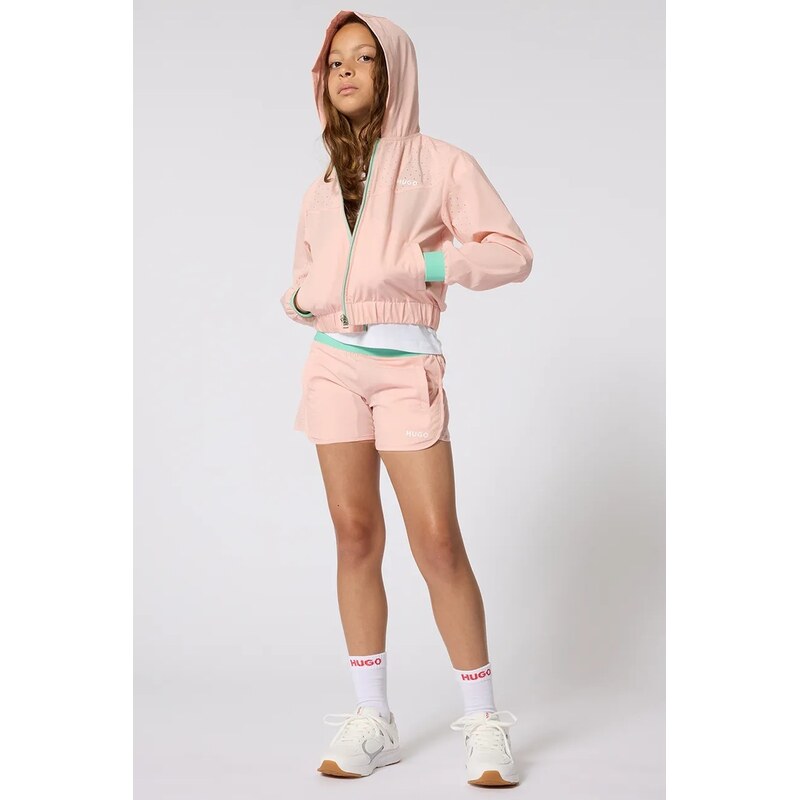 Detské krátke nohavice HUGO 67614981