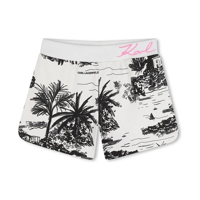 Detské krátke nohavice Karl Lagerfeld 67614992