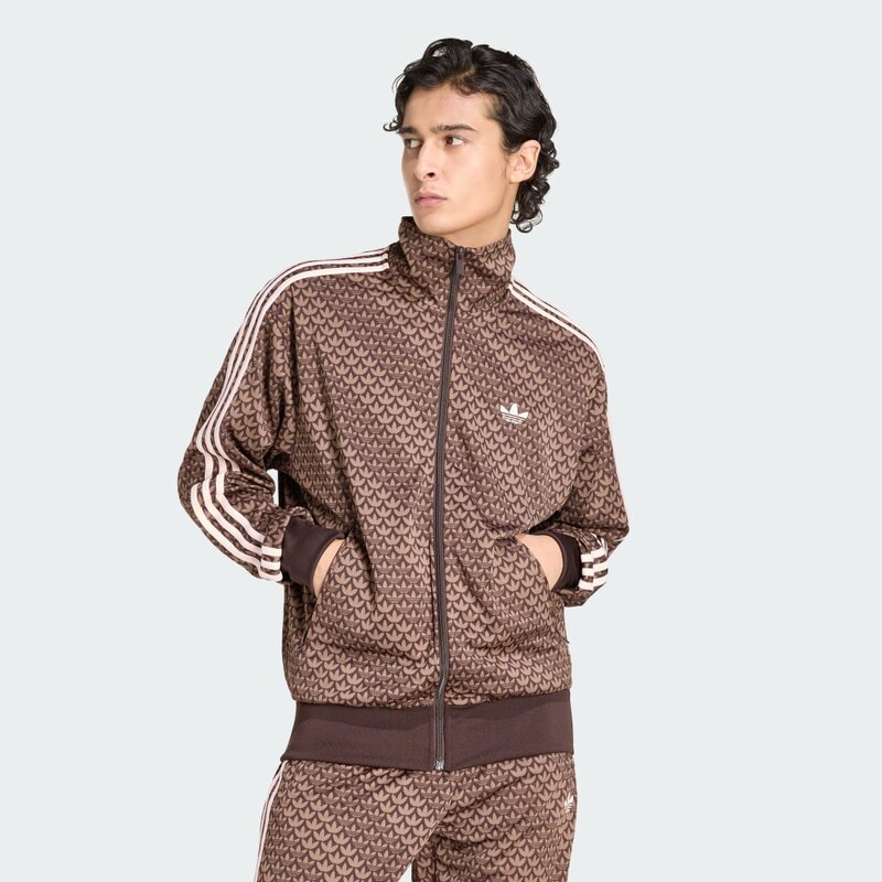 Adidas TEPLÁKOVÝ TOP FIREBIRD LOOSE MONOGRAM TRACK TOP 67621127