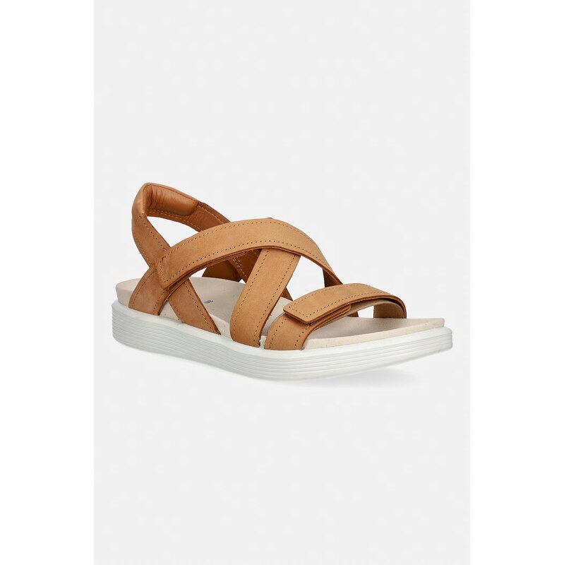 Nubukové sandále Ecco Soft Sandal W 67615153