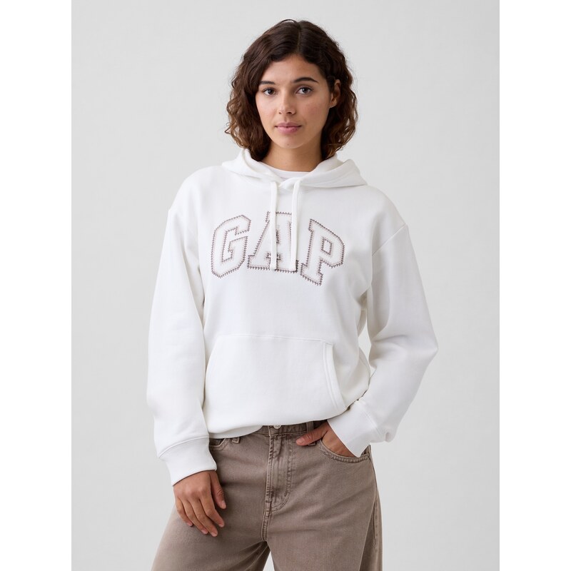 GAP mikina s logom a kapucňou 67659130