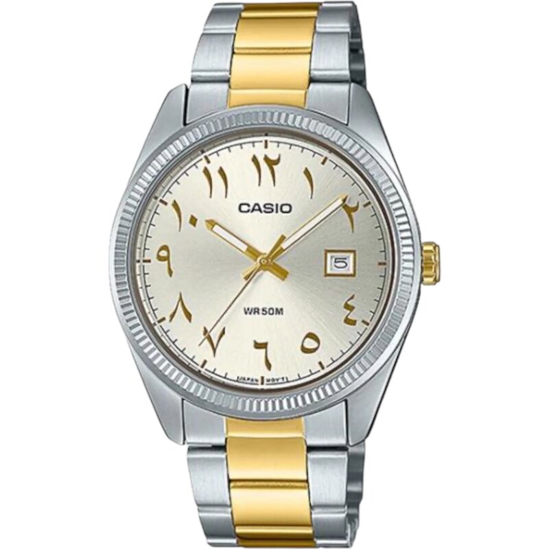 Elegantné Pánske Hodinky CASIO MTP1302SG7B3V (40 mm) – šedé puzdro 67643178