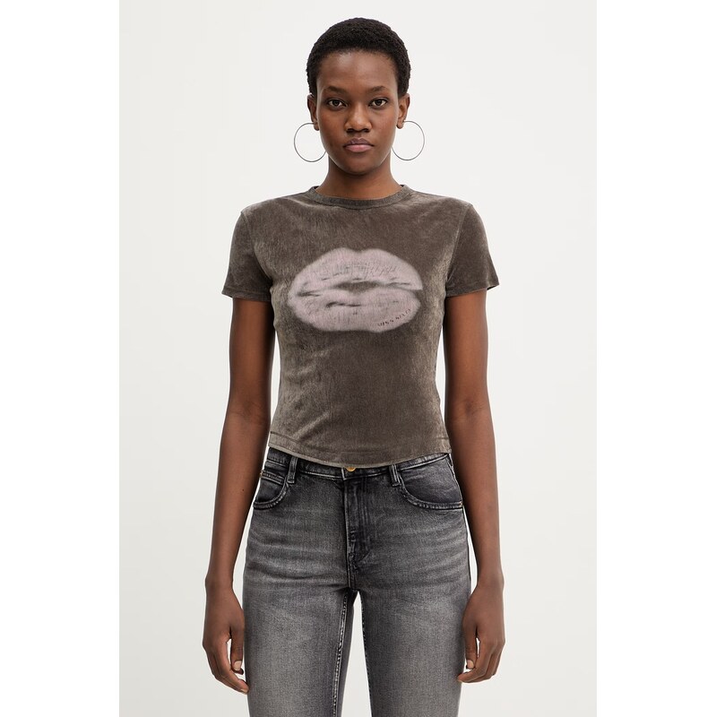 Velúrové tričko Miss Sixty 67620648