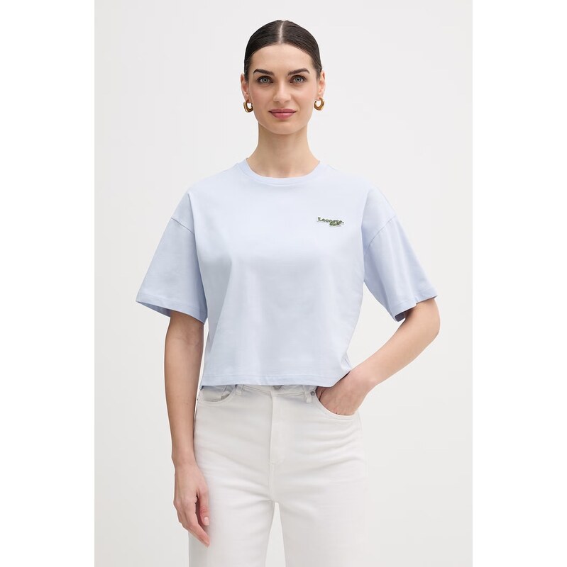 Bavlnené tričko Lacoste 67620650