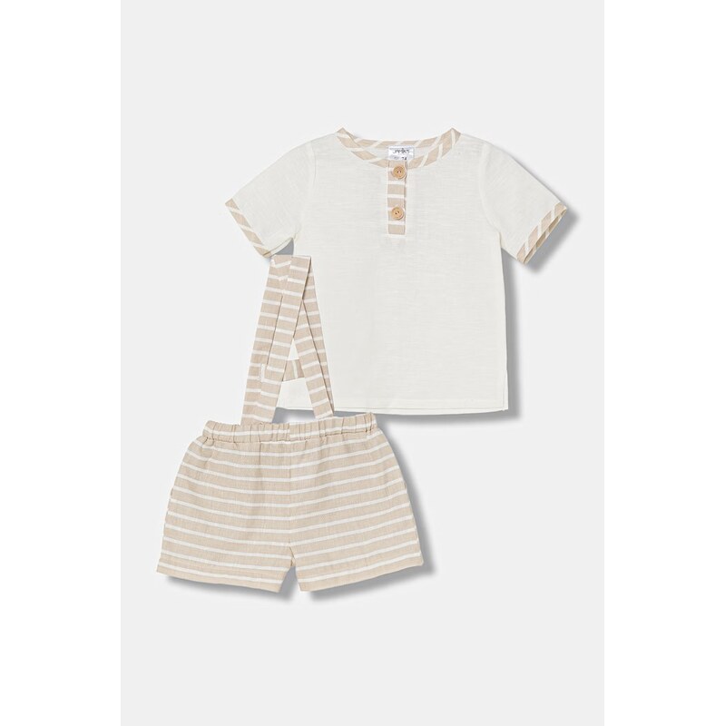 Sada pre bábätká s prímesou ľanu Jamiks SKYLER 67620782