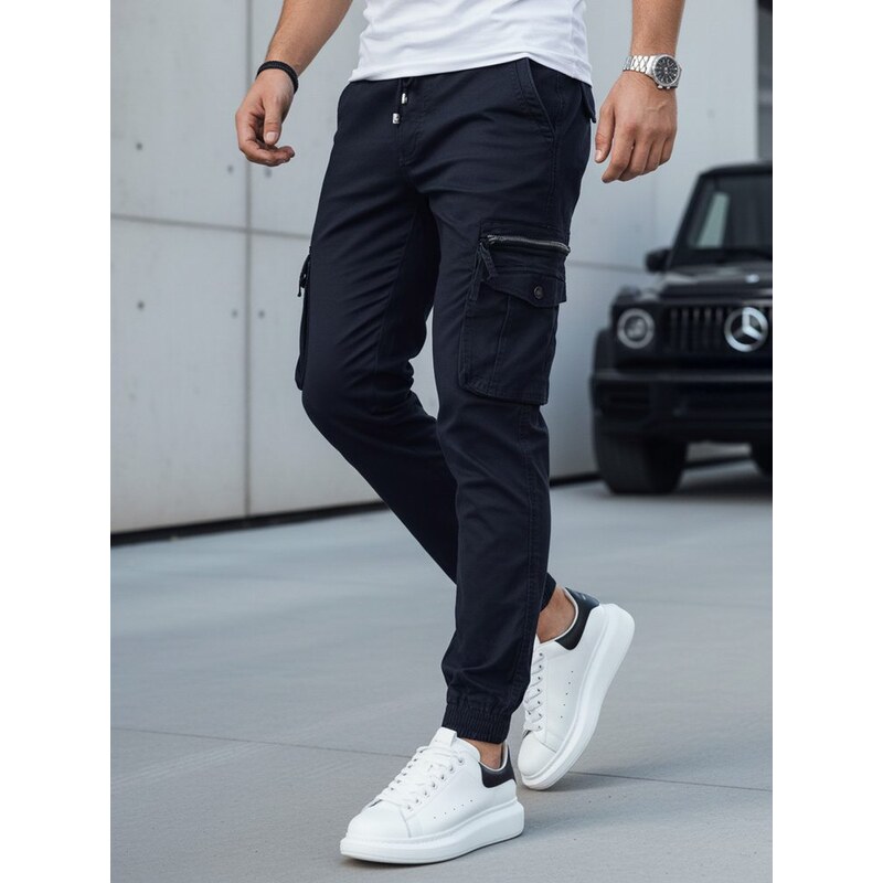 Dstreet Moderné kapsáčové modré joggery 63348476