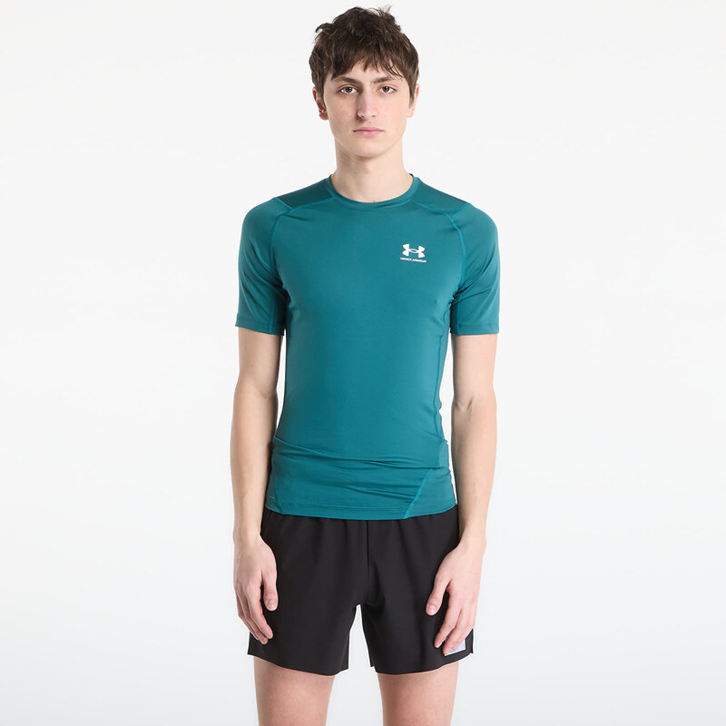 Tričko Under Armour HG Armour Comp SS Tee Green XL 67622660