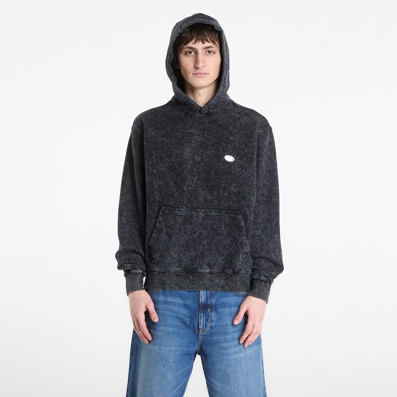 Mikina Alpha Industries World Embroidery Hoodie Unisex Black M 67623968