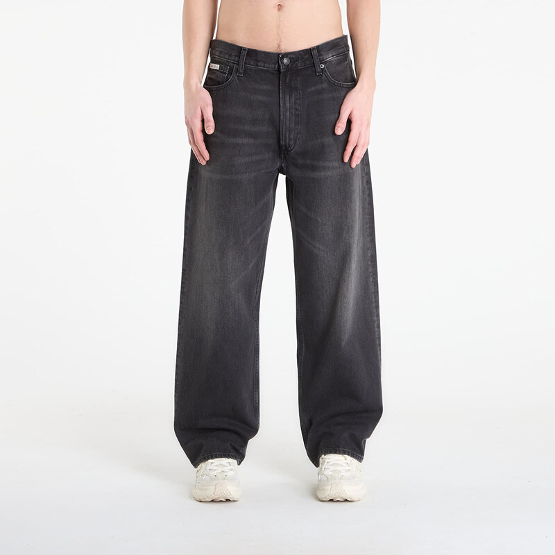 Džínsy Calvin Klein Jeans Baggy Avery Black Stone Jeans Blue W34/L32 67708379