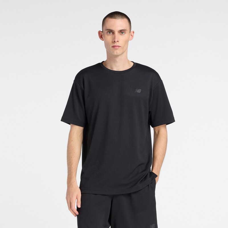 Pánske tričko New Balance MT6100FRBK – čierne 67623204