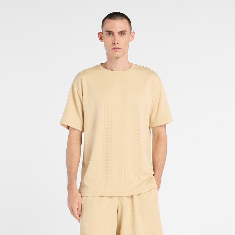 Pánske tričko New Balance MT6100FRABC – žlté 67623203