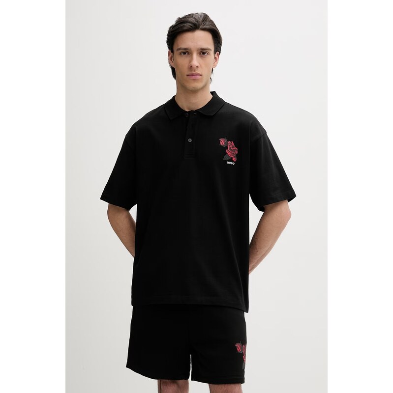 Bavlnené polo tričko HUGO Dardigo 67629660