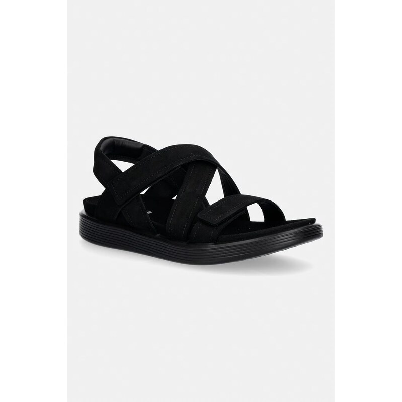 Semišové sandále Ecco Soft Sandal W 67629561