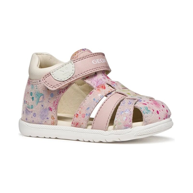 Detské kožené sandále Geox SANDAL MACCHIA 67623516