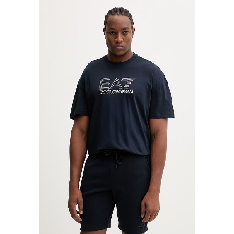 Bavlnené tričko EA7 Emporio Armani 67623584