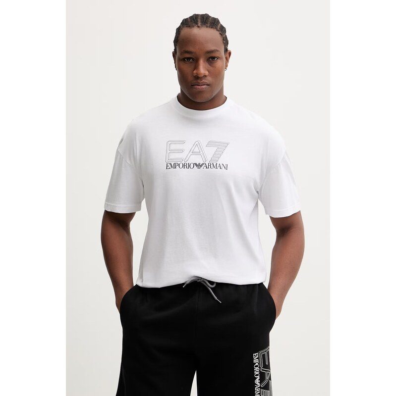Bavlnené tričko EA7 Emporio Armani 67623585