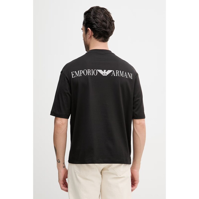 Bavlnené tričko Emporio Armani 67623800