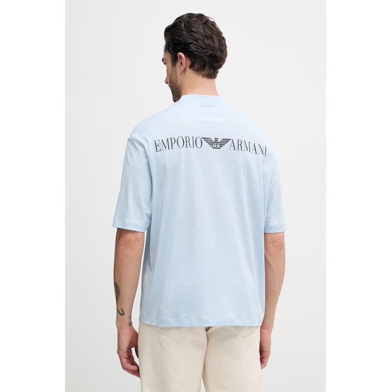 Bavlnené tričko Emporio Armani 67623801