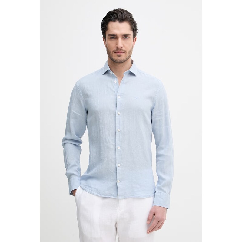 Ľanová košeľa Hackett London 67623841