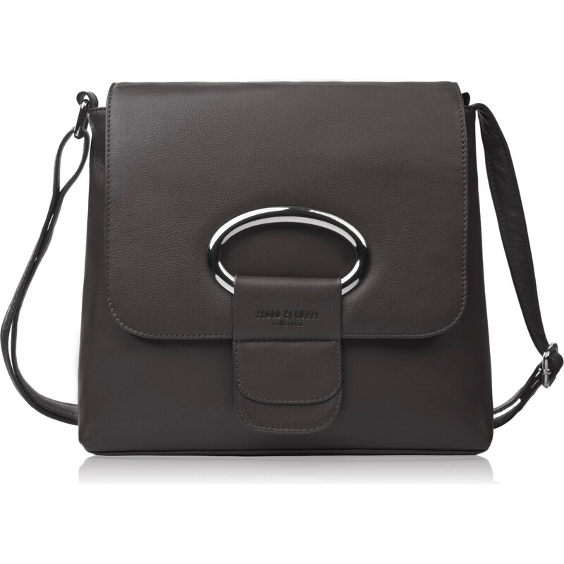 Paolo Peruzzi Dámska kožená kabelka cez rameno, klasická priestranná | 67591662